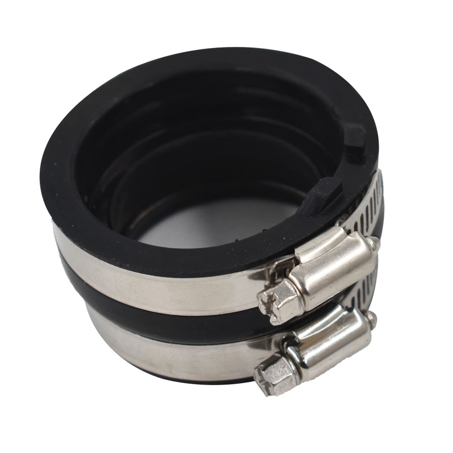 Yamaha 660 YFM660F Carburetor Intake Boot Joint with Clamps Replacement