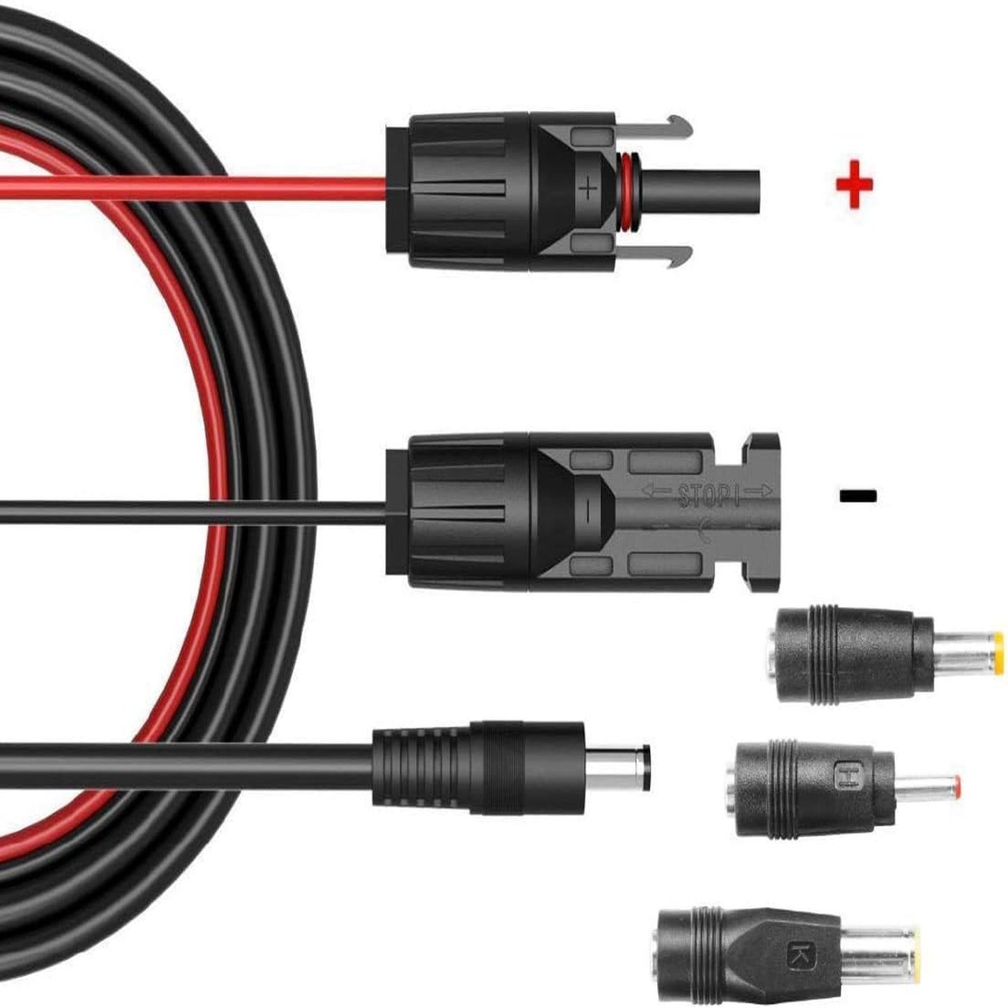Versatile Panel Connectors for M-C-4 to DC Extension Cables 16AWG