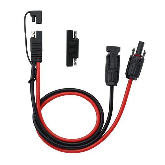 10AWG SAE Adapter Cable for RV Solar Panel Connection 50cm Length