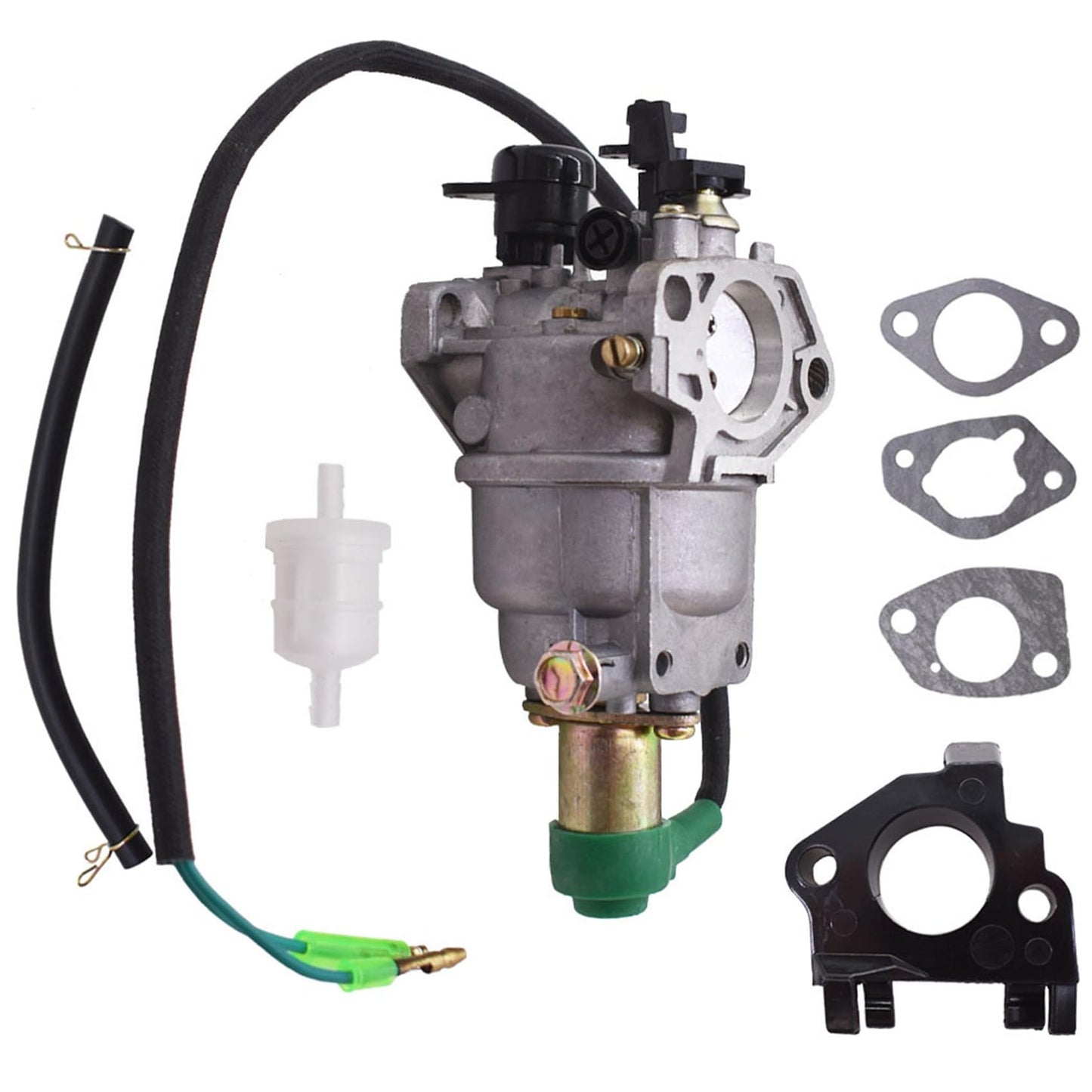 Honda GX340 GX390 Carburetor Replacement with Solenoid for Generators