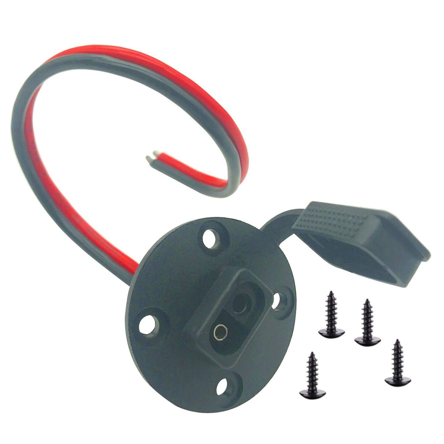 Weatherproof Solar SAE Socket Quick Connect Panel Mount Connector