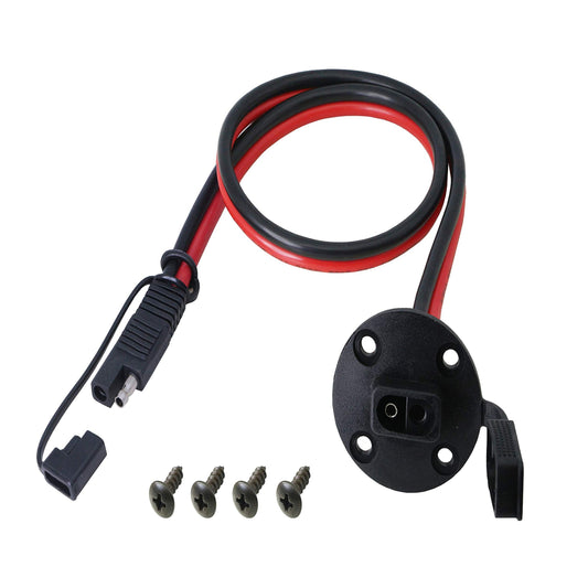 10 AWG SAE to SAE 2 Pin Quick Disconnect Power Cable for Solar Panels