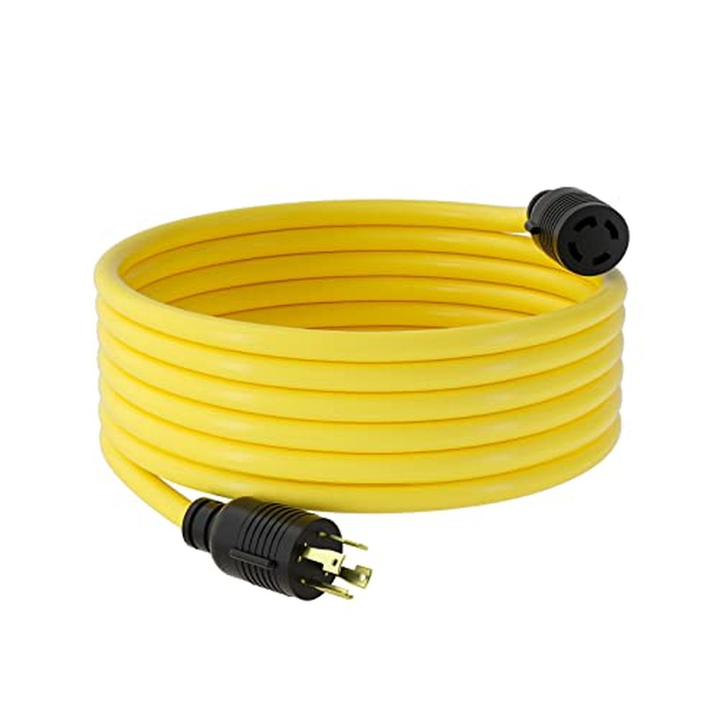 Heavy Duty 25ft NEMA L14-30 Generator Extension Cord 30 Amp 10AWG