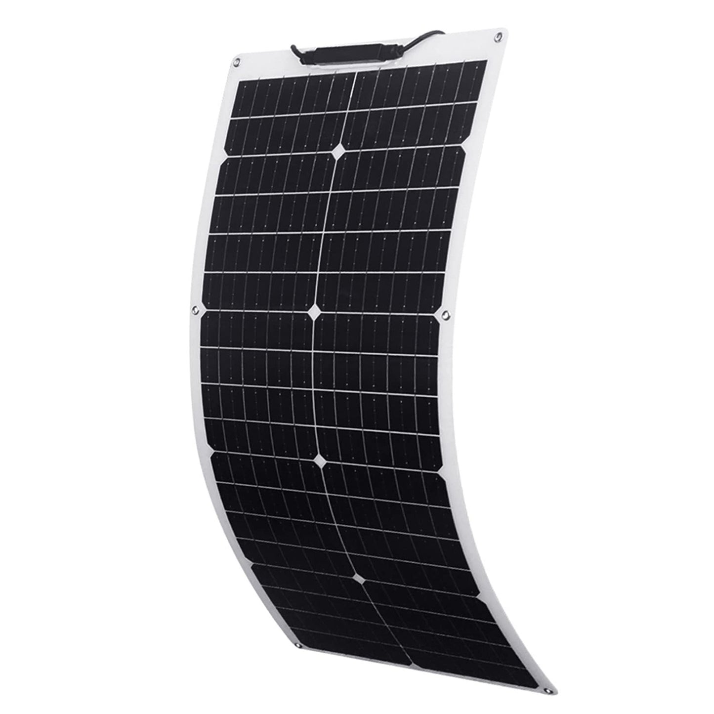 Flexible 50W Monocrystalline Solar Panel Charger for RVs and Boats