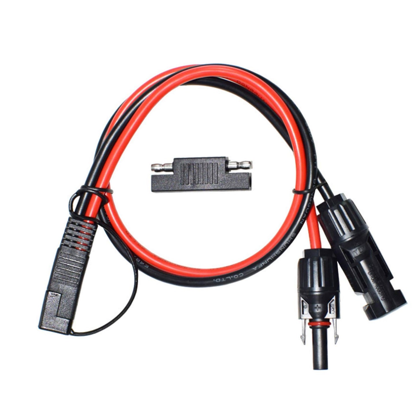 SAE Polarity Reverse Adapter for 10AWG RV Solar Panel Connection