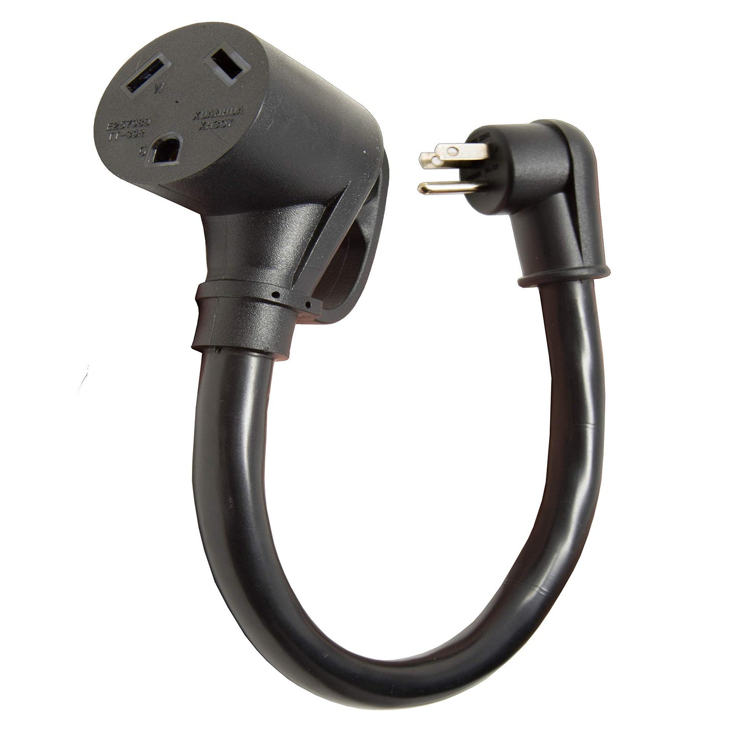 RV Power Adapter Cord 120V 15A 1800W Generator to TT-30R Connector