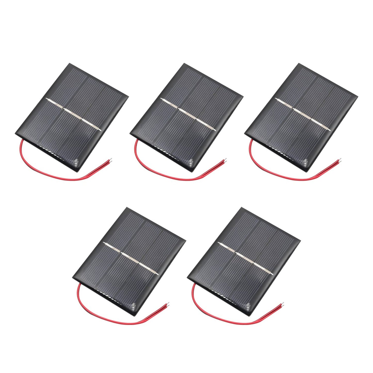 Mini Solar Panel Kit for DIY Projects - 5Pcs 1.5V Polysilicon Cells