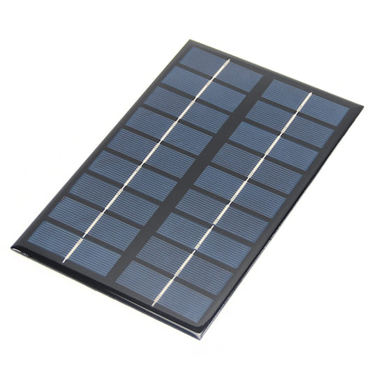 Compact 9V 3W Solar Panel Charger for DIY Solar Projects and Kits