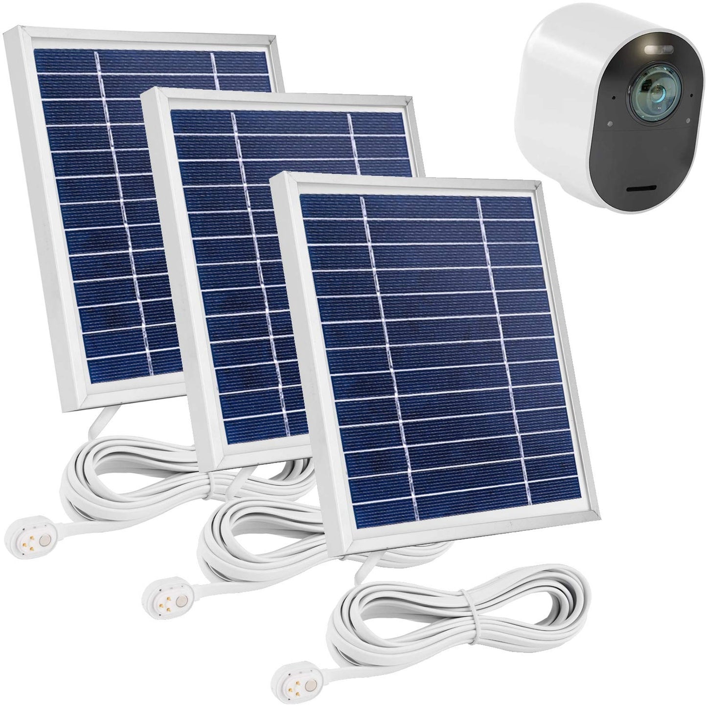 Solar Charger Kit for Arlo Pro 4/Ultra 2/Pro 3/5S with Magnetic Cable