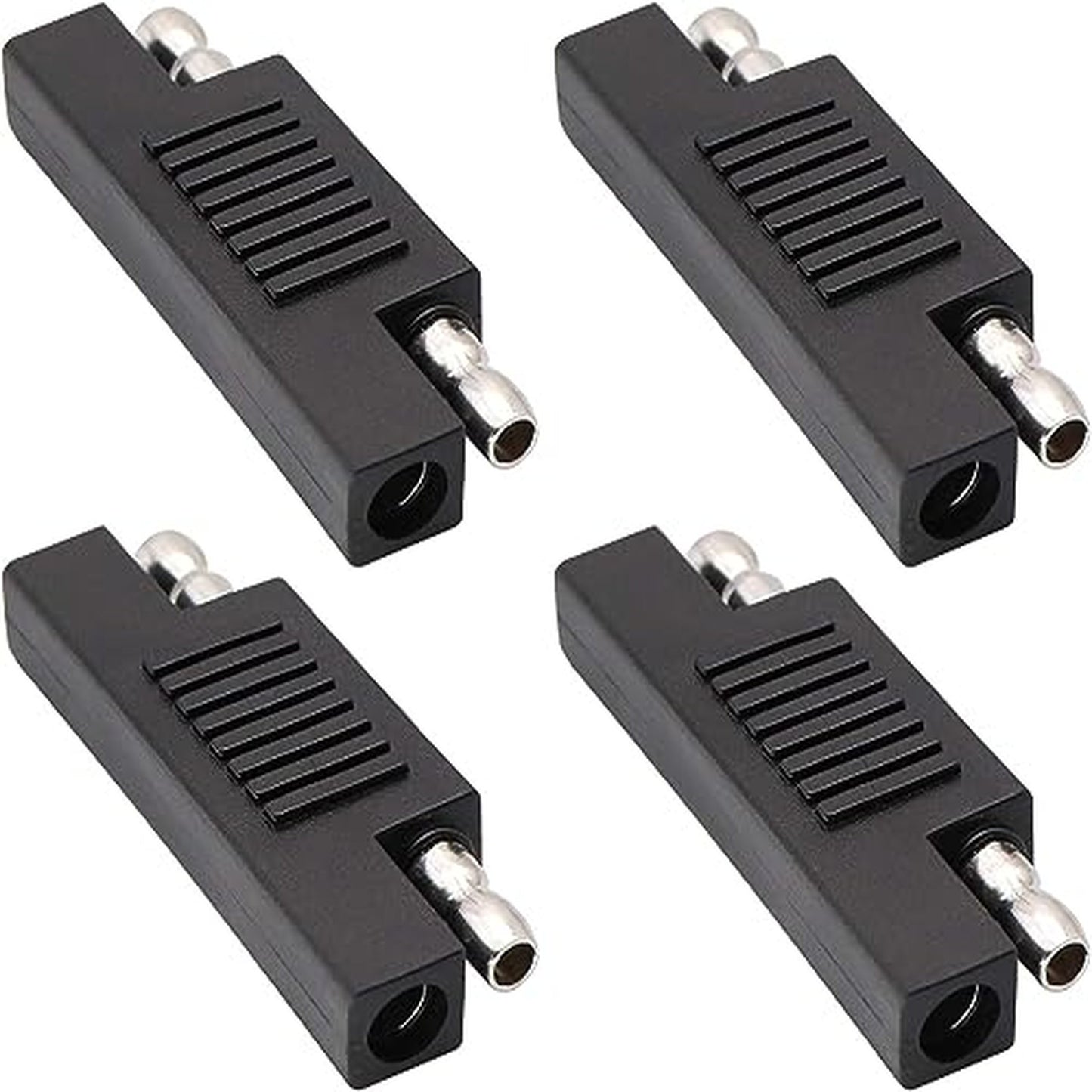 SAE Connector Polarity Reverse Adapter 4-Pack for Solar Battery Charging