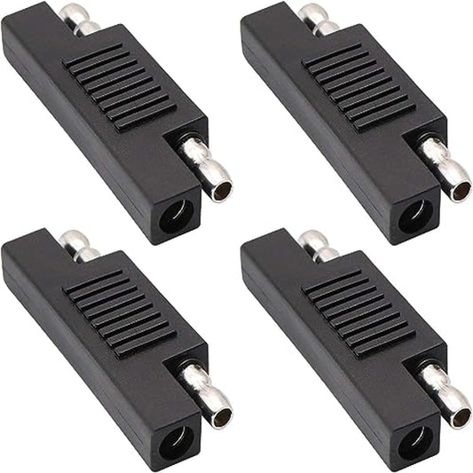SAE Connector Polarity Reverse Adapter 4-Pack for Solar Battery Charging