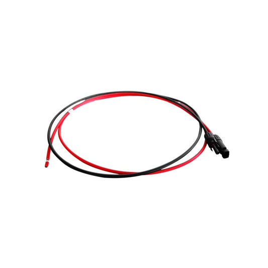 6ft 10AWG Solar PV Extension Cable Pair with Male/Female Connectors