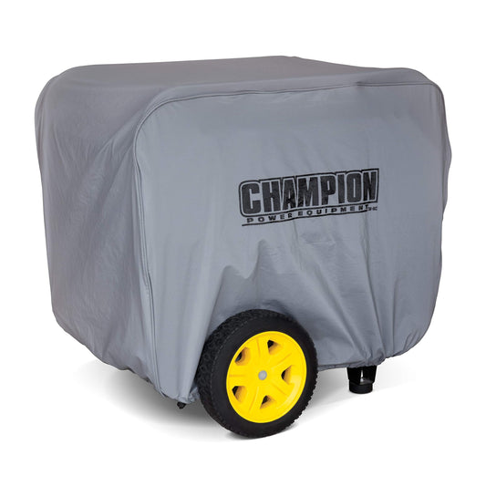 Heavy-Duty Grey Portable Generator Cover for 12,000 Watt Protection