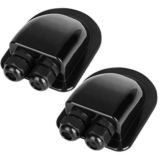 IP68 Waterproof Solar Cable Entry Gland for RV Marine Boat 2 Pack