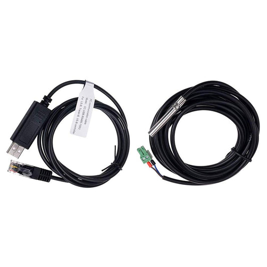Smart Remote Temp Sensor and RS485 to USB Adapter for Solar Monitoring