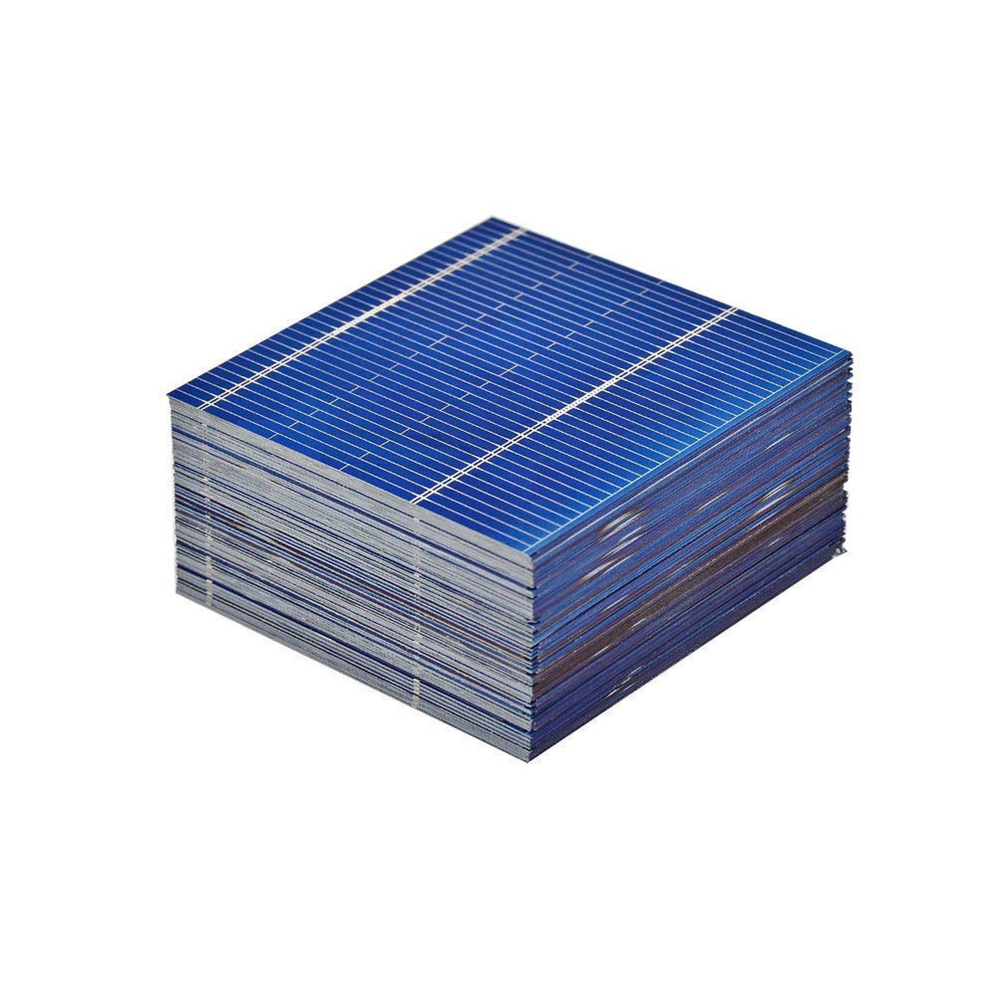 Mini Solar Cells 100pcs 0.5V 0.4W Thin Polycrystalline Panels for DIY Projects
