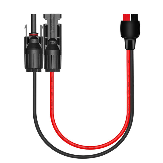 Solar Power Adapter Cable Kit 10AWG 35cm Male Female Connector