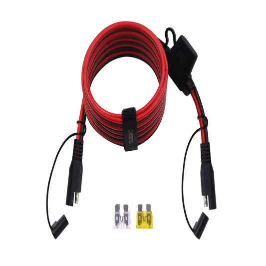 Heavy Duty 8FT SAE to SAE Extension Cable with Quick Disconnect Harness