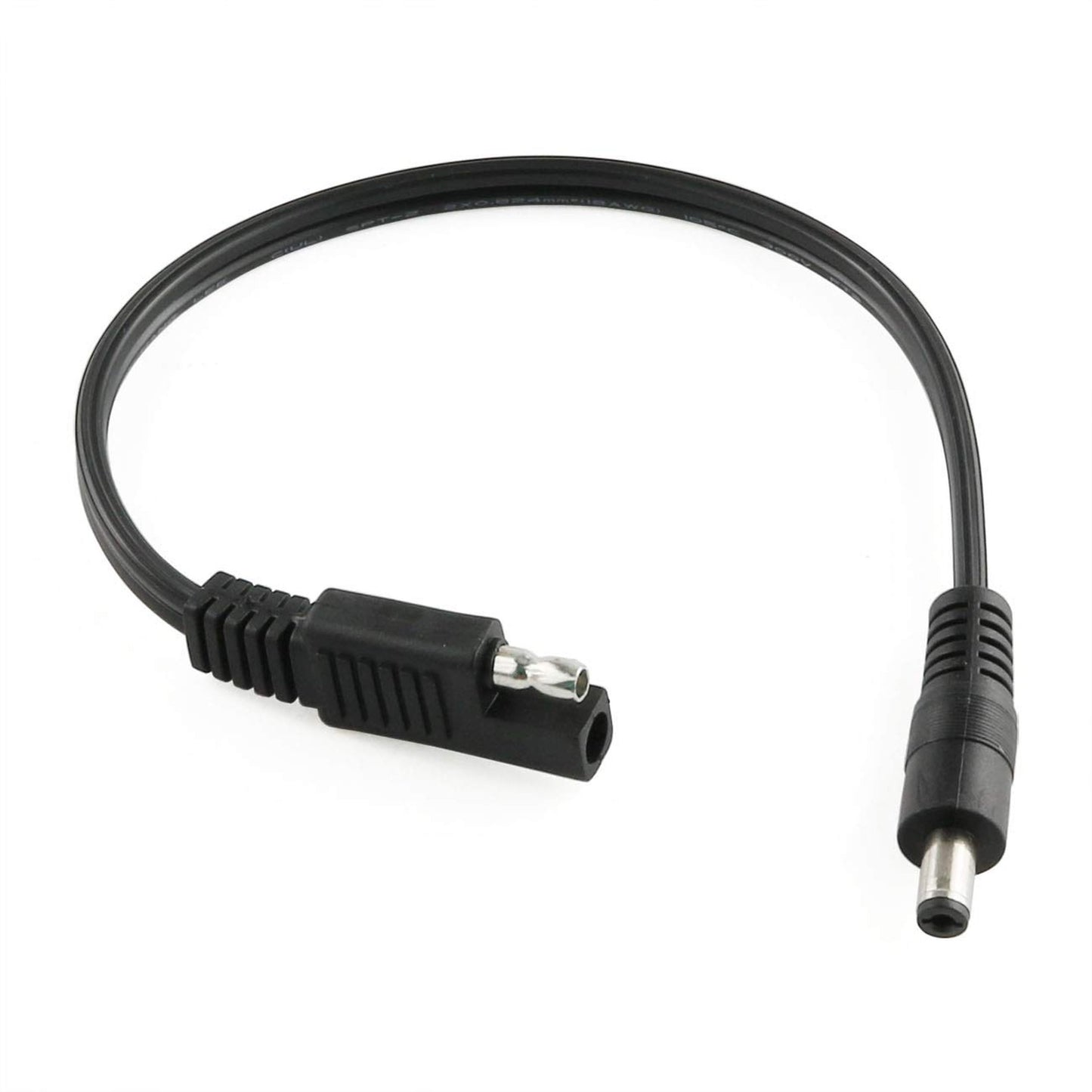 SAE to DC 5.5mm Female Adapter Extension Cable for Solar Charging 20AWG 8Inch