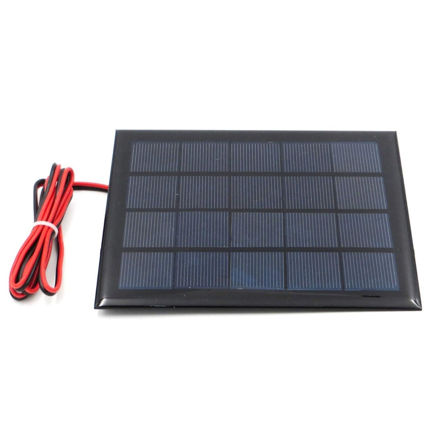 Compact 5V 500mA Poly Mini Solar Panel Module with 100cm Cable for DIY Charging