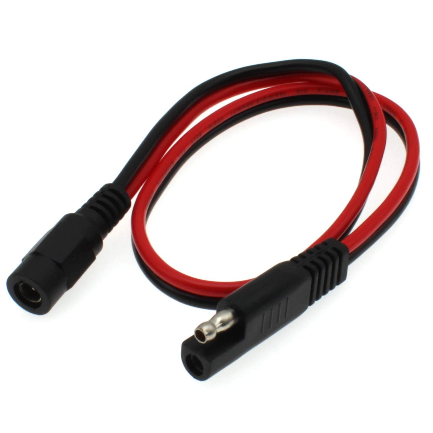 SAE to DC 5.5mm Extension Cable for Quick Release Motorcycle and Solar Use