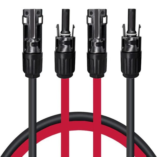 10ft Solar Panel Extension Cable with IP68 Connectors for Reliable Power
