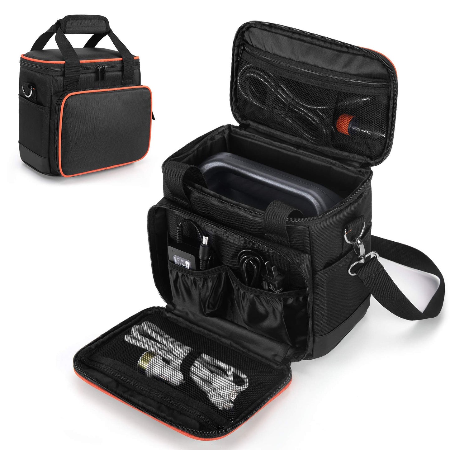 Jackery Explorer Travel Bag with Waterproof Base and Accessory Pockets