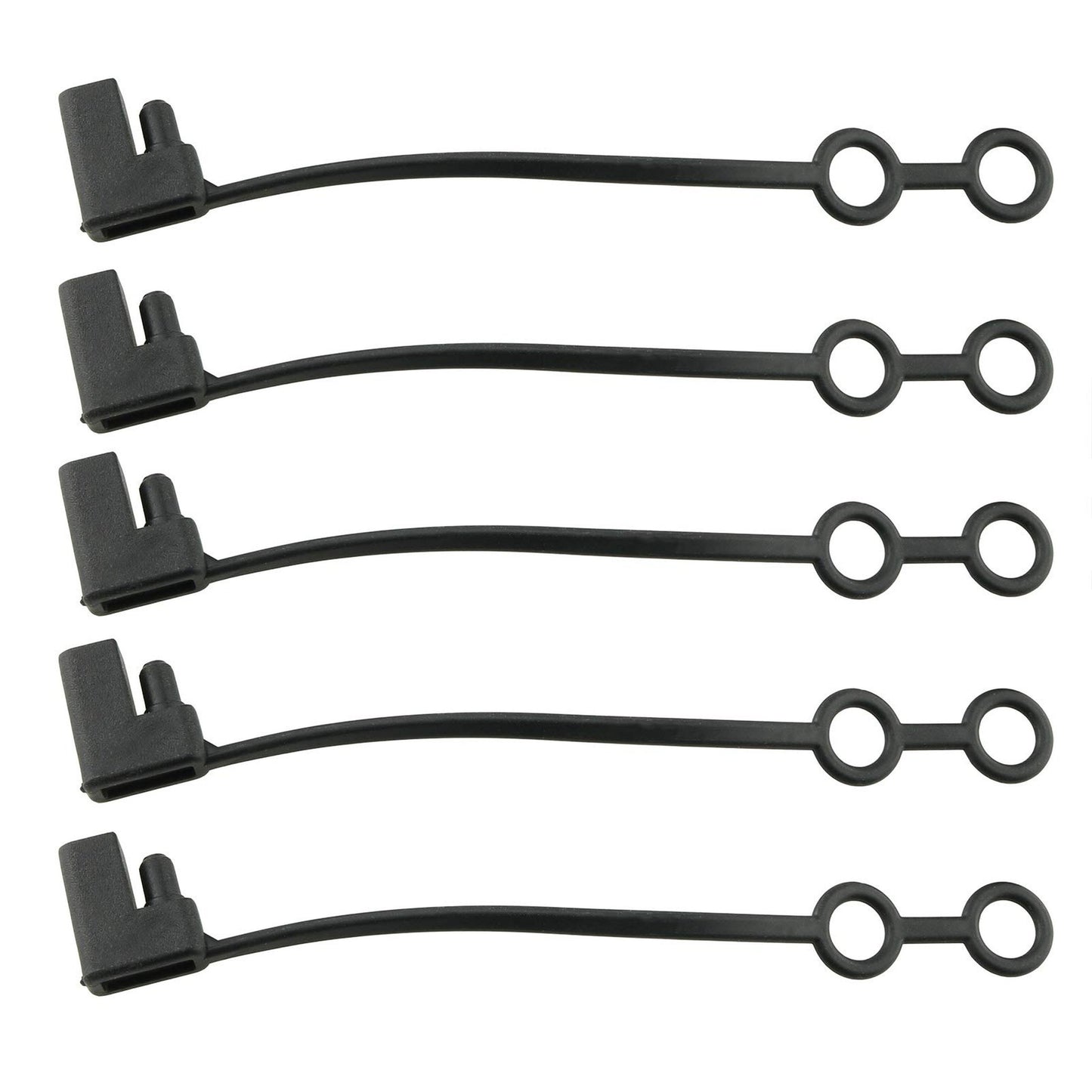 SAE Plug Replacement Caps - 10 Pack Waterproof Protection Covers