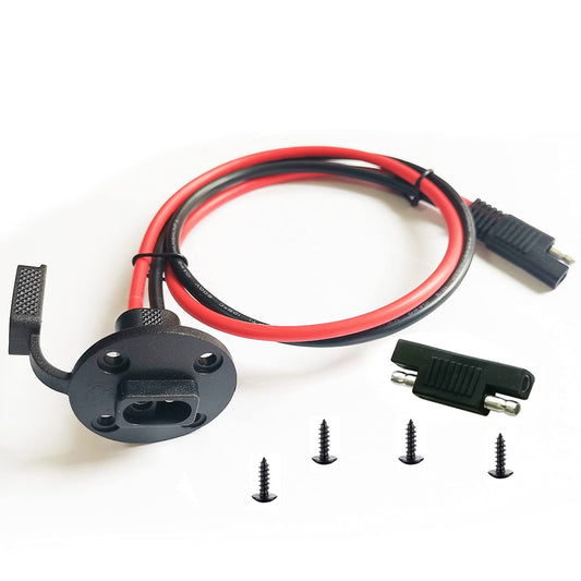 Weatherproof SAE Solar Cable Connector for Quick Disconnect 2ft