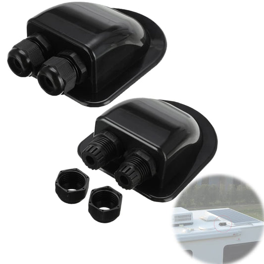 Solar Cable Entry Gland Box for RV Boat Caravan Roof Wire Connector