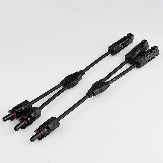 Solar Panel Y Branch Connector for 2 to 1 MMF FFM Parallel Wiring