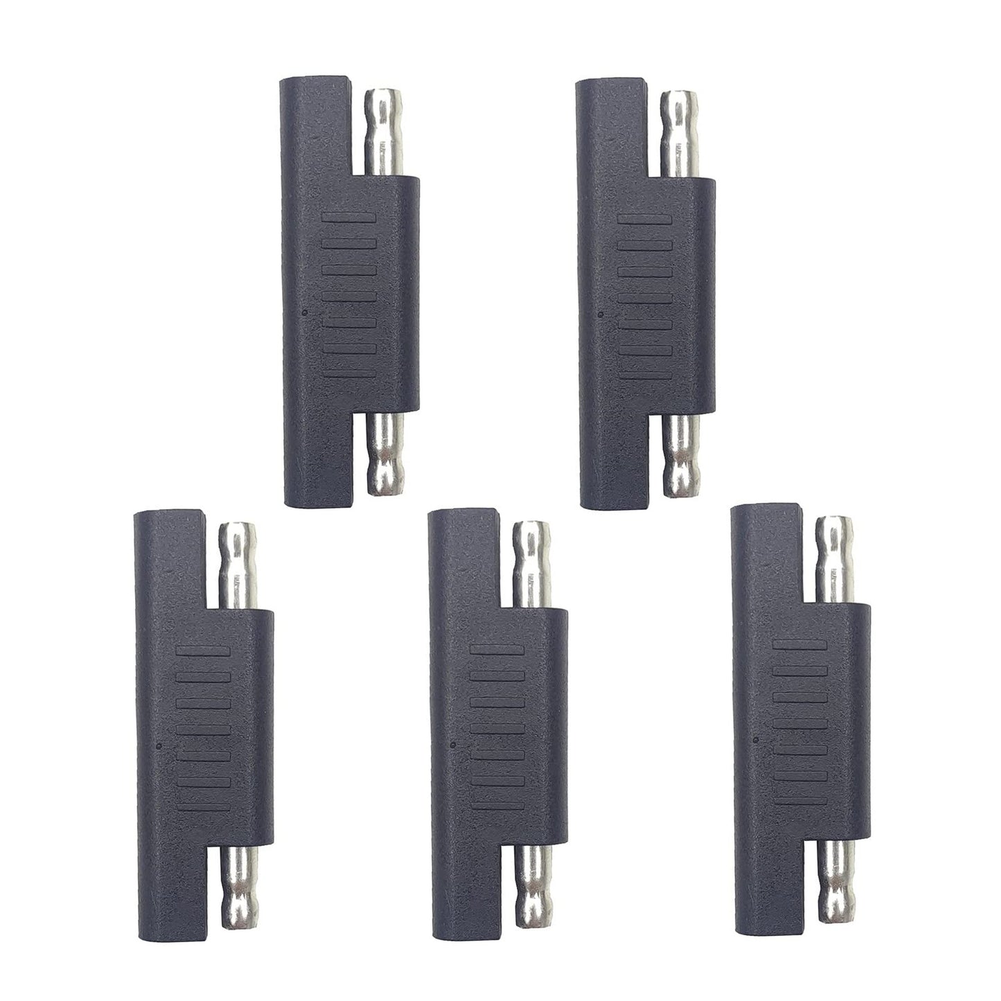 SAE Polarity Reverse Adapter Quick Disconnect Plugs for Solar Charging 5 Pack