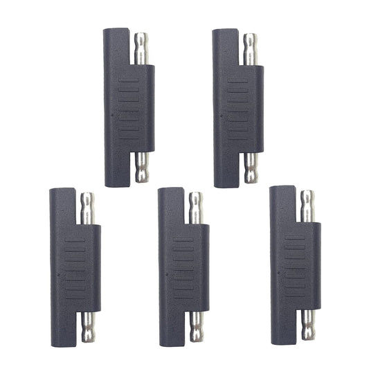SAE Polarity Reverse Adapter Quick Disconnect Plugs for Solar Charging 5 Pack