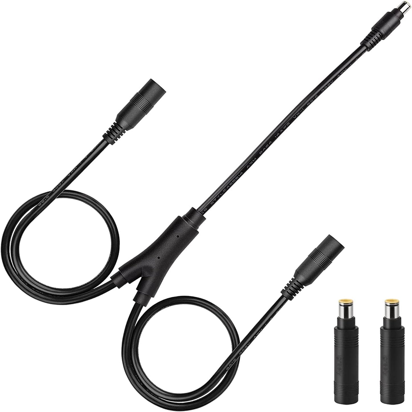 8mm Y Splitter Adapter Cable for Solar Panel RV Marine Power Stations