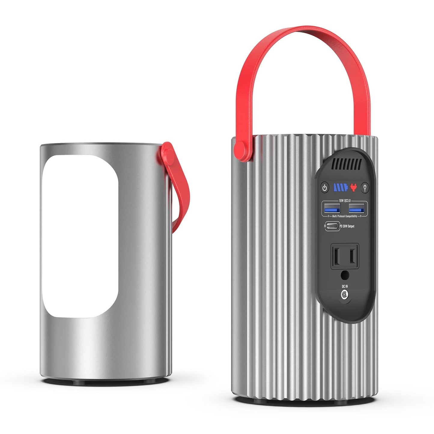 High-Capacity 24000mAh Portable Power Bank with AC Outlet for Outdoor Adventures