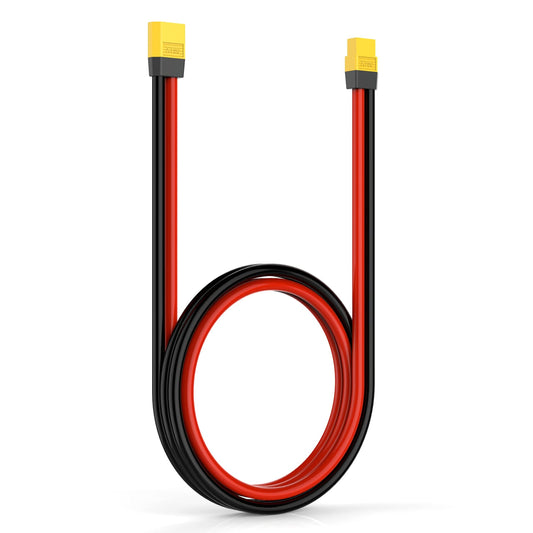 XT60 10Ft Extension Cord for Solar Power and RC Battery Connections