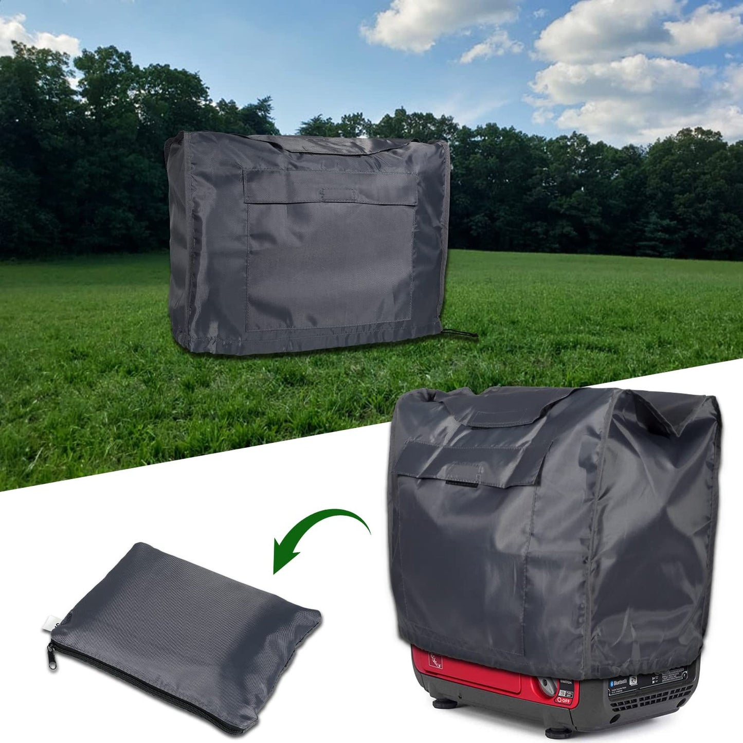 Durable Waterproof Cover for Honda EU2200i EU2000i Generators Outdoor Protection