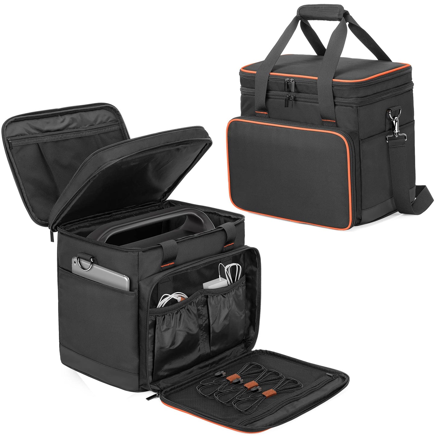 Dual-Layer Waterproof Carrying Case for Jackery Explorer 1000 Accessories