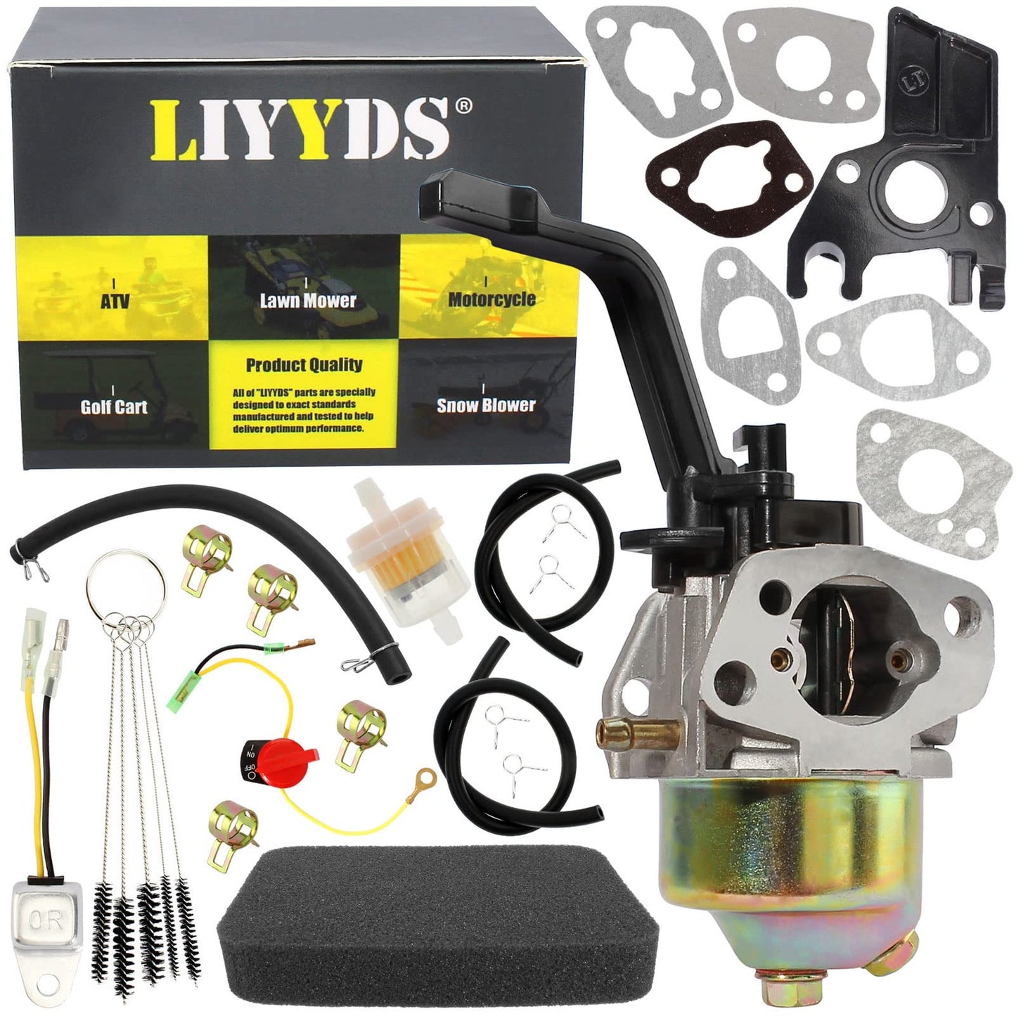 Carburetor Replacement Kit for Cummins Onan DeWalt Gas Generators 2000-3500W