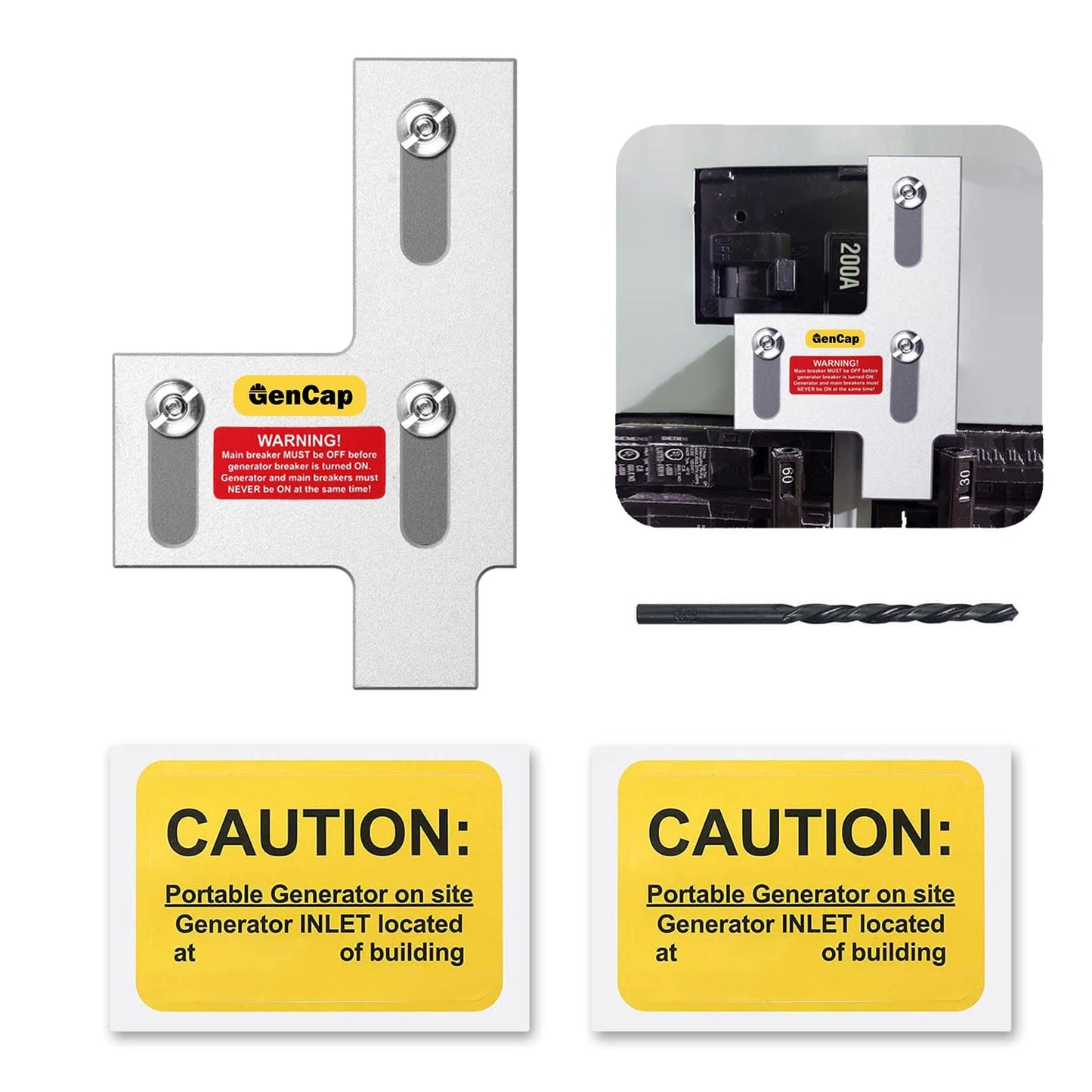 Siemens Murray 200 Amp Generator Interlock Kit for Safe Power Use