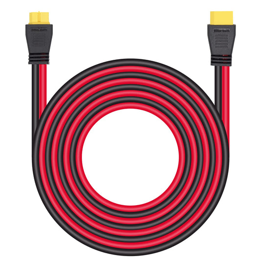 XT60 10FT Extension Cable 12AWG Connector for Solar Power Systems