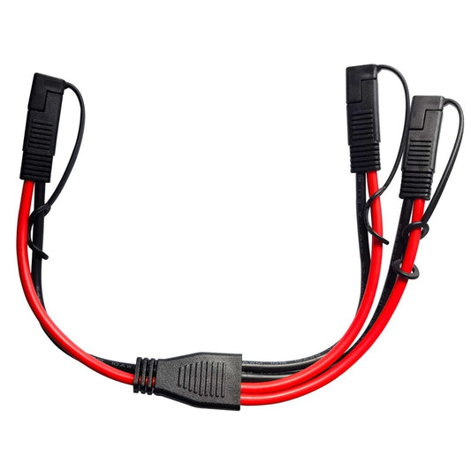 SAE Y Splitter Adapter 10AWG DC Power Cable for Solar Battery Connection