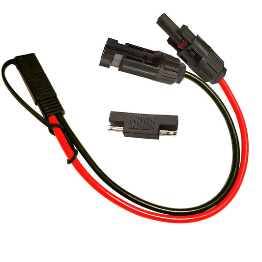 SAE Solar Panel Connector Extension Cable 10AWG Adapter for Battery Charging