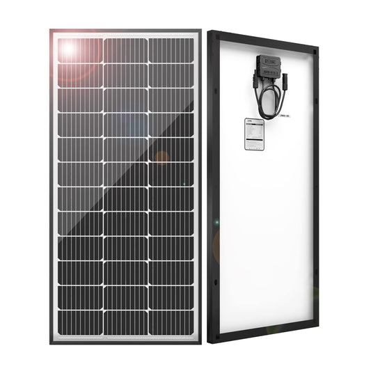 High Efficiency 100W Monocrystalline Solar Panel for Off-Grid Power Solutions