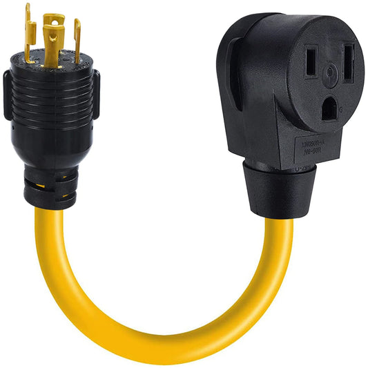 Nema L14-30P to 6-50R Power Adapter Cord for Generators and Welders