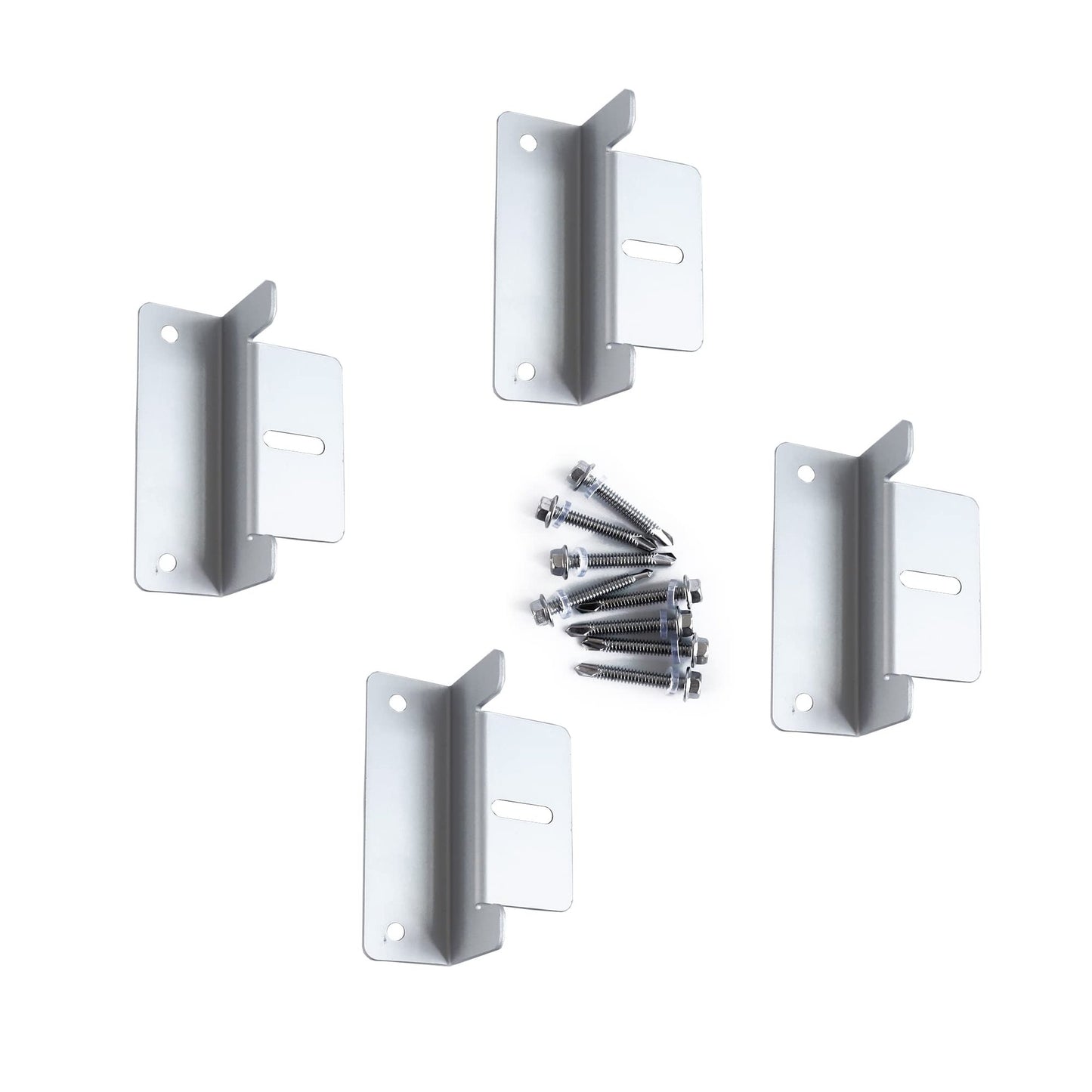 Versatile Solar Panel Mounting Brackets for RV, Roof, Boat, Off-Grid Use