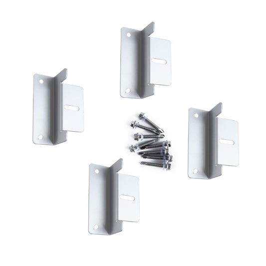 Versatile Solar Panel Mounting Brackets for RV, Roof, Boat, Off-Grid Use