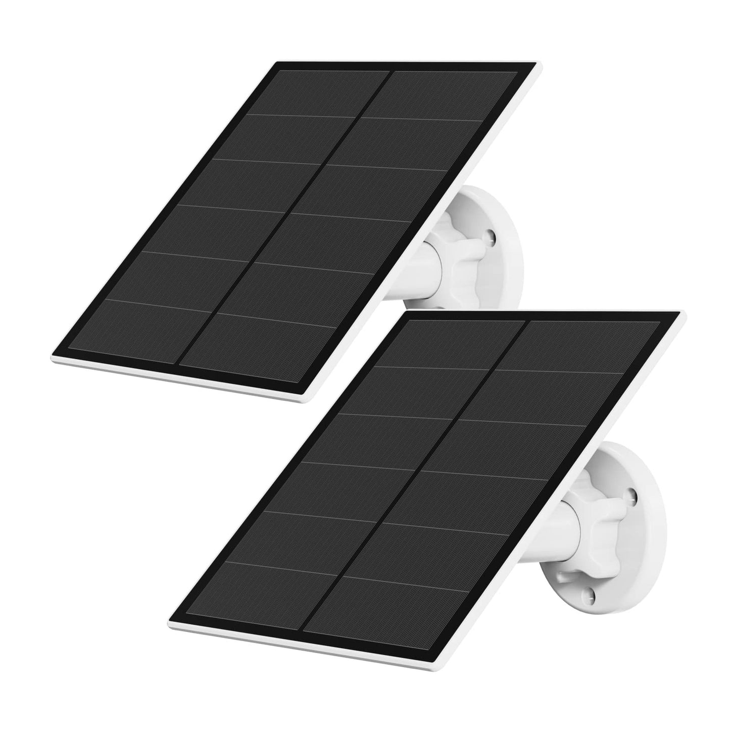 Solar Power Kit for Outdoor Security Cameras with Adjustable Mount and 9.8ft Cable