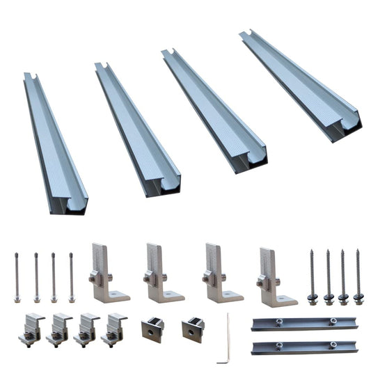 Sloped Roof Solar Panel Mounting Bracket Kit