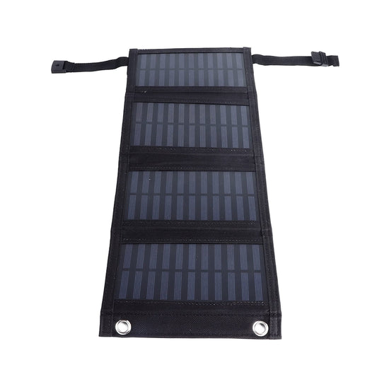 Foldable 20W Solar Charger for Phones - Ideal for Hiking and Camping